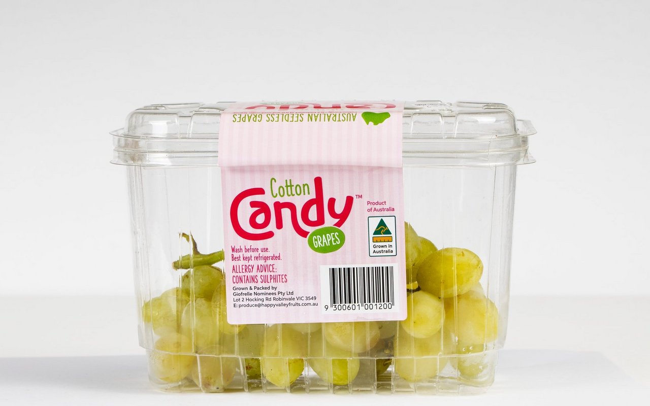 Hinweis: Trauben dieser Marke werden nicht in der Schweiz, sondern nur in Australien angeboten. 