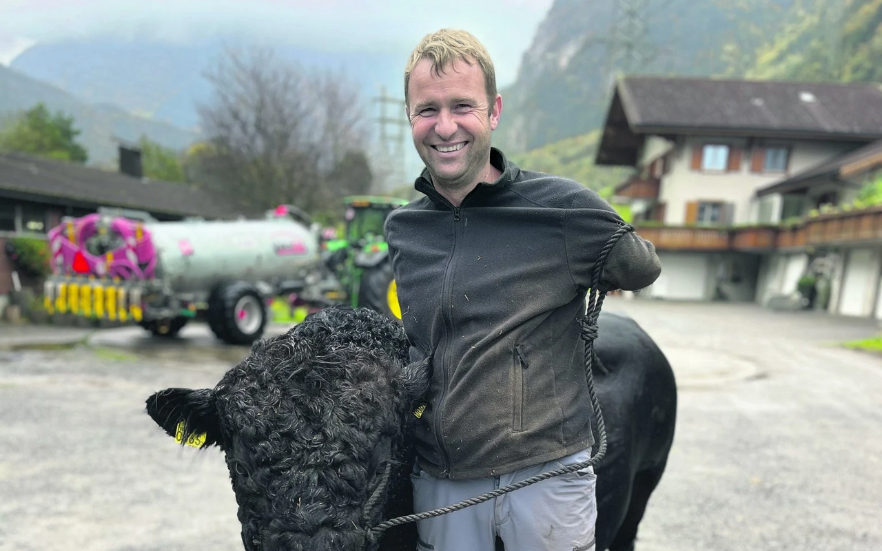 Der Bulle Exkalibur von Wisi Zgraggen ist der gutmütige Chef der Herde.