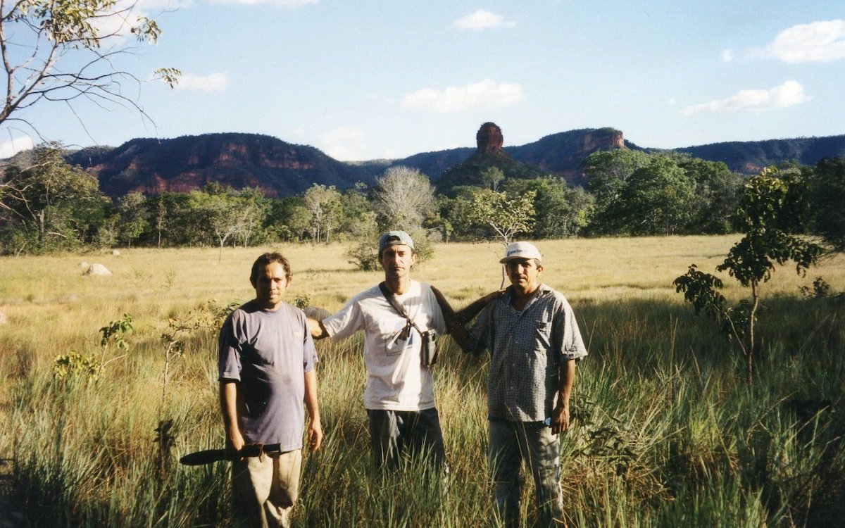Ehemalige Fänger im brasilianischen Bundesstaat Piaui führen heute Touristen zu Hyazintharas. 