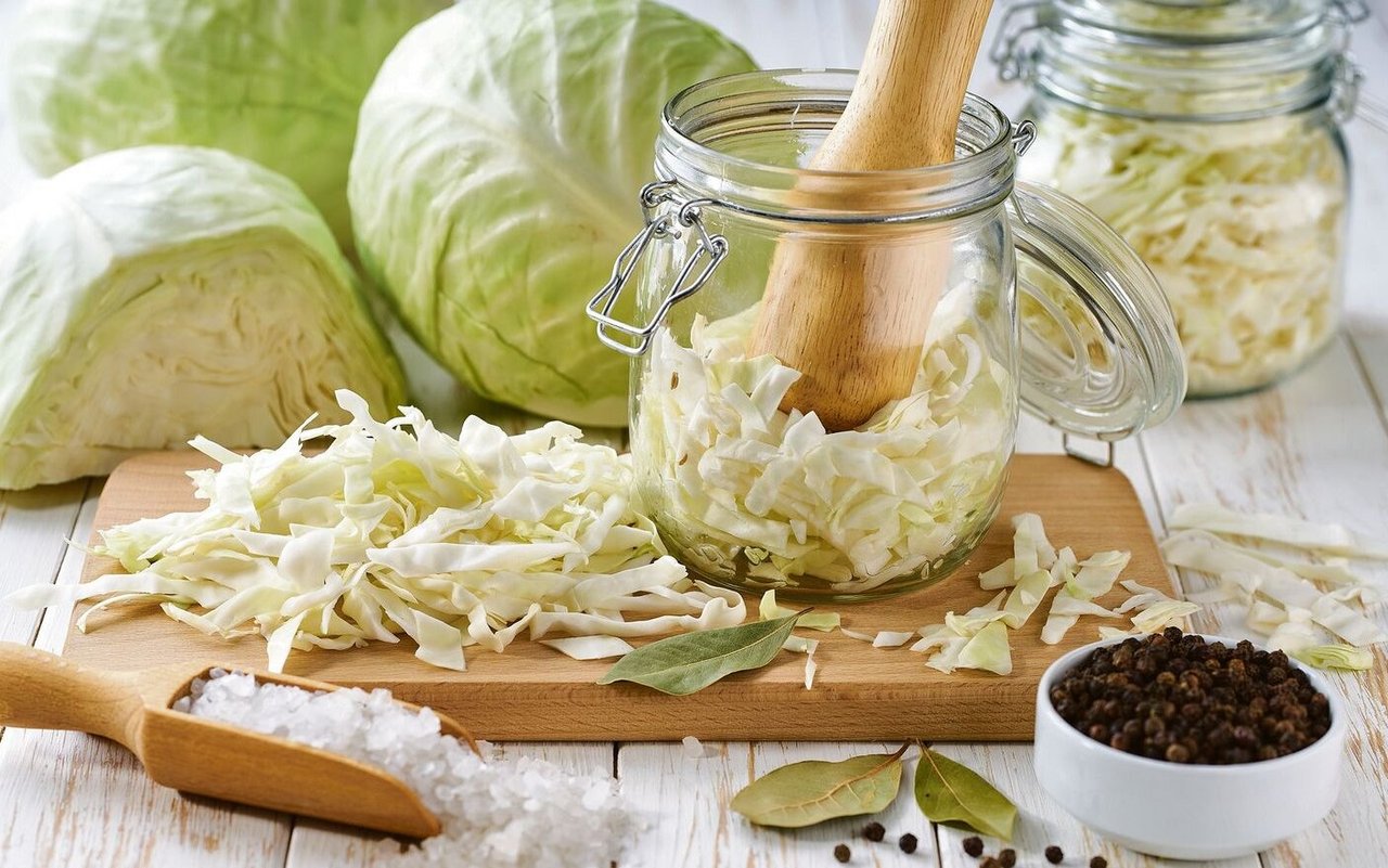 Bei der Fermentation entstehen wertvolle probiotische Kulturen. 