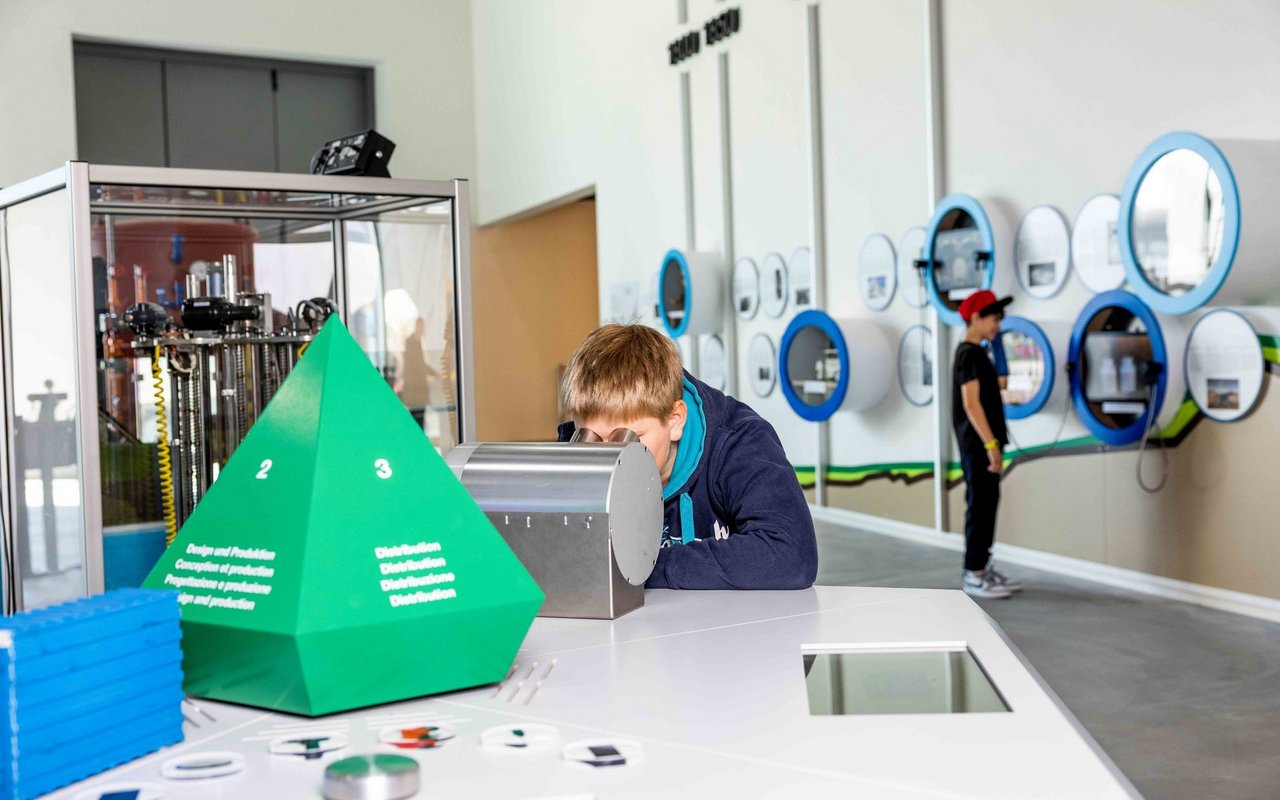 Auch die Energiegewinnung wird im Verkehrshaus thematisiert. 