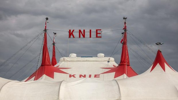 Zelt vom Circus Knie