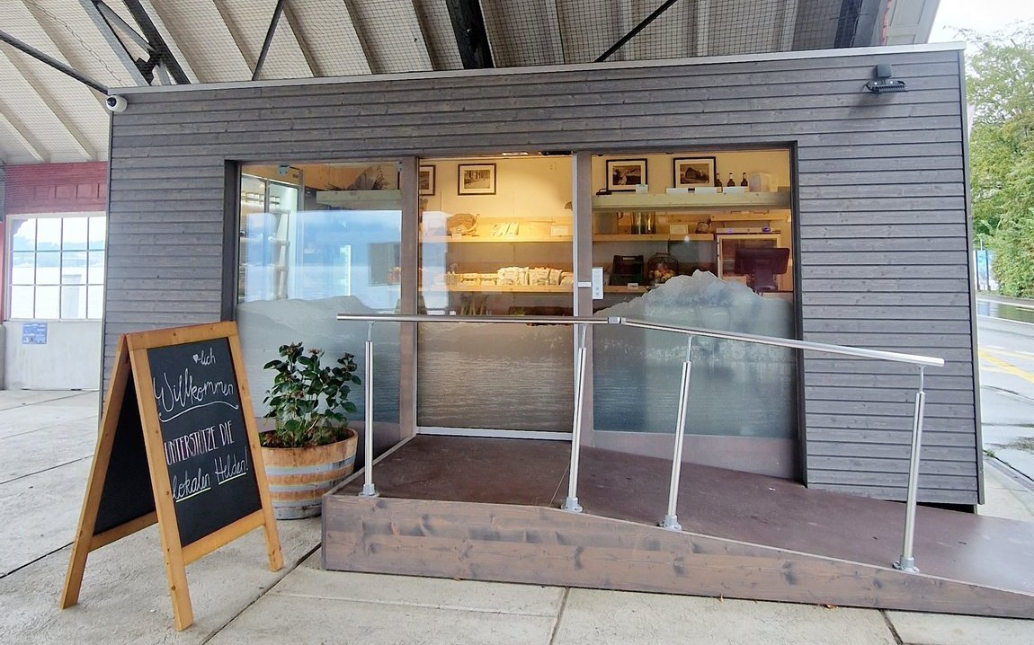 Da der Seeburghof eher abgelegen liegt, präsentiert er sein Angebot direkt am Vierwaldstättersee.