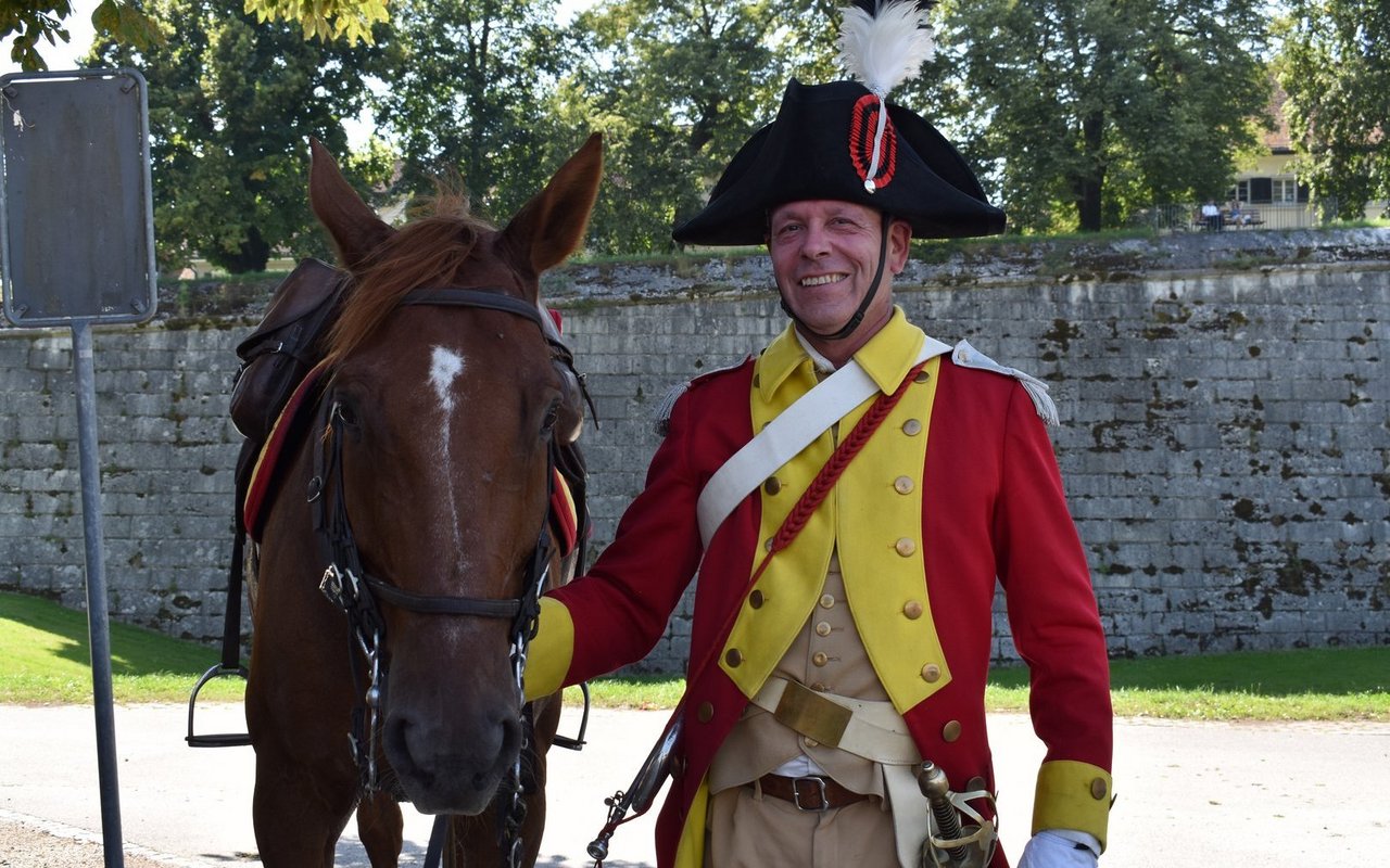 Jürg Liechti mit Quickly, seinem langjährigen Gefährten.