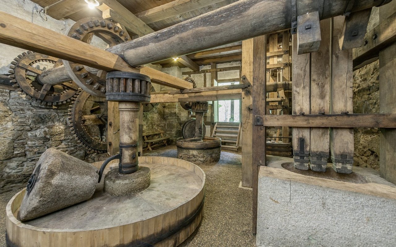 Die Ölanlage im Stillstand.