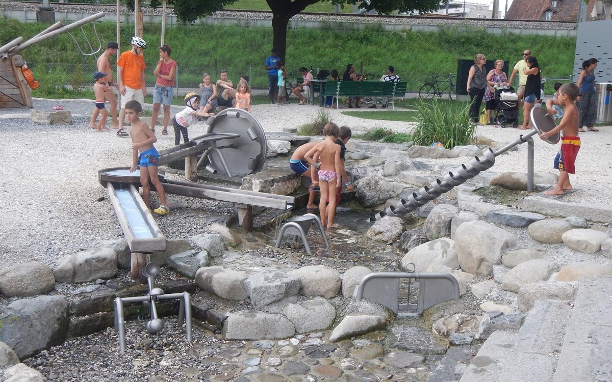 Wasserspielplatz Reusszopf