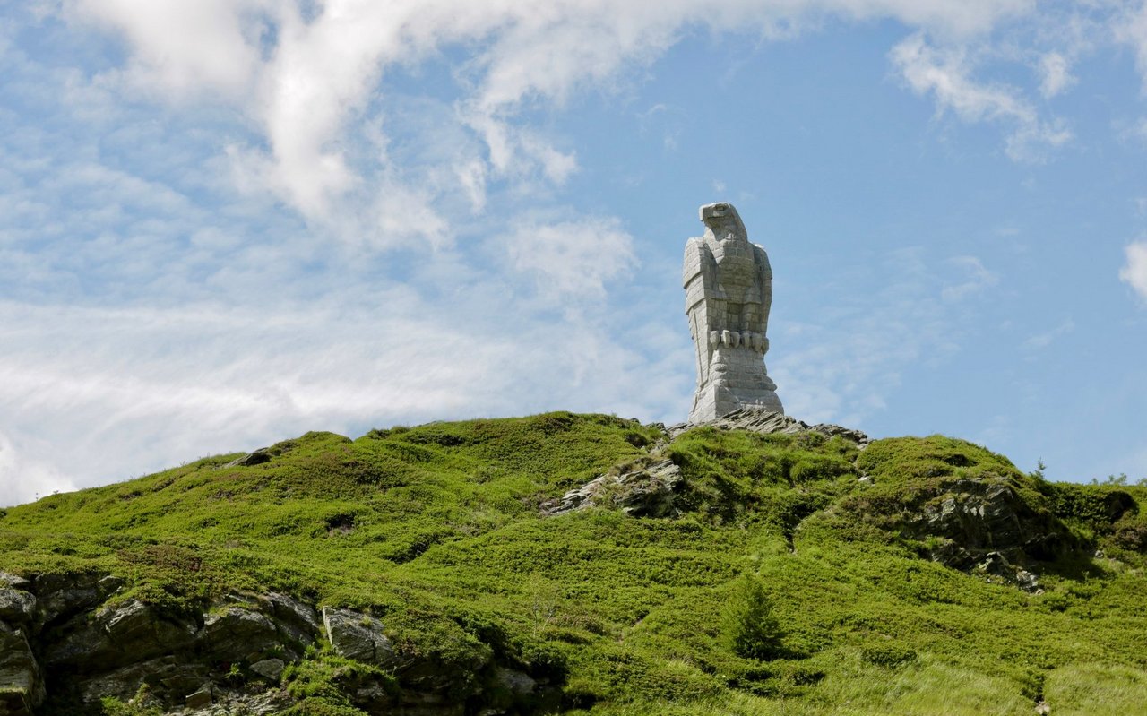 Der Simplon Pass ist die Verbindung von Brig nach Domodossola in Oberitalien.