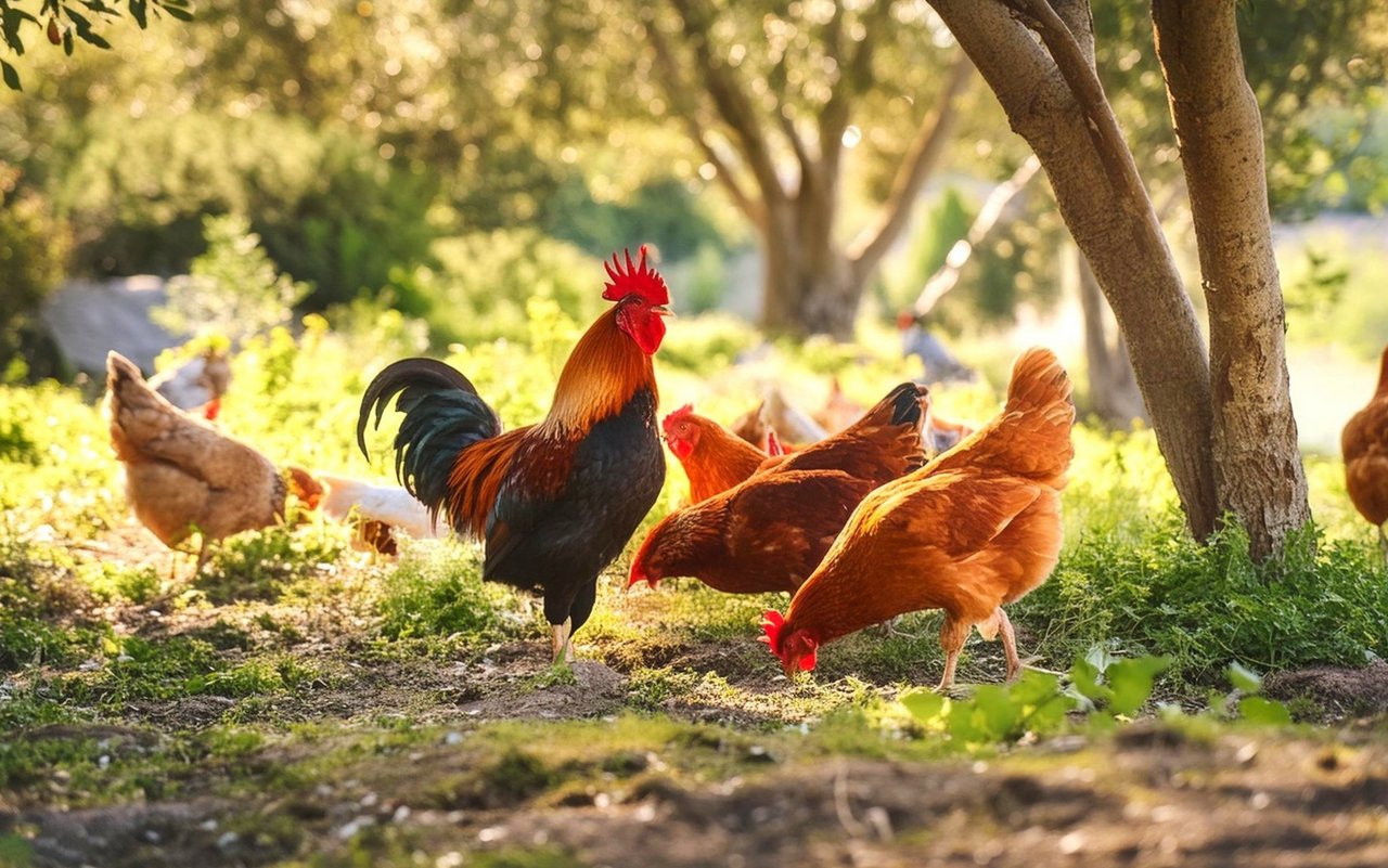 Das Sozialleben der Hühner hängt von vielen Faktoren ab.